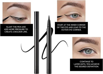 Felicechiara Quick-drying black sketch eyeliner for women 4 g(black)