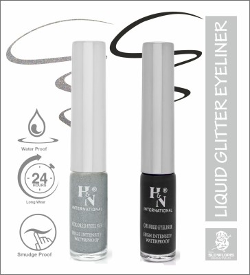 HIGHLIGHT NAILS EL1-CB (EL1-14 ) ( EL1-03)_HH 6 ml(SILVER::BLACK)