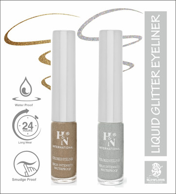 HIGHLIGHT NAILS HN-EL1-CMB (EL1-06) (EL1-11) 6 ml(GLITTER BROWN::PEARL WHITE)
