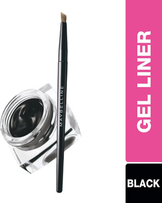 MAYBELLINE NEW YORK Lasting Drama Gel Pot Eyeliner | Long-lasting, 36Hr wear | With Brush 2.5 g(Black-01)