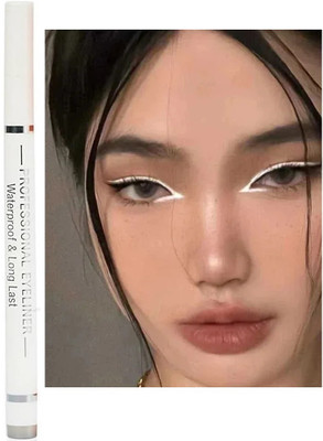 Herrlich White Sketch Eyeliner Waterproof ,Smudge-Proof Eyeliner 2 g(WHITE)