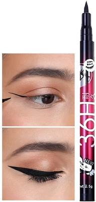 AEPRUY liquid sketch eye liner waterproof, non transfer eyeliner 3.2 ml(Black)