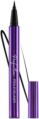 Yuency Liquid Eyeliner |Natural Black Finish | Long Lasting | Quick Drying 0.6 ml(DEEP BLACK)