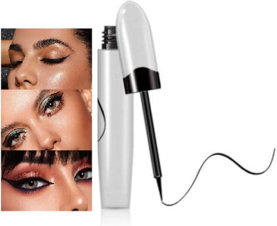MYEONG Intense Color Smooth Texture Black Liquid Eyeliner 6 ml(BLACK)