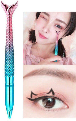 GABBU FISH SHAPE WATERPROOF AND LONGLASTING PEN EYELINER 4 g(BLUE)