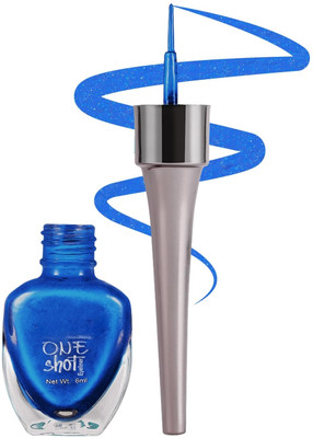 Arcanuy Metallic blue Sparkling Eyeliner waterproof (blue) 6 ml(blue)