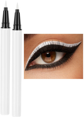 tanvi27 New Sketch Liquid White Eyeliner Felt-Tip Applicator 4 g(White)