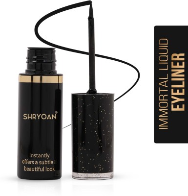 Shryoan Immortal Liquid Eyeliner | Long Lasting Matte Eyeliner | Smudge & Water Proof 6 ml(Black)