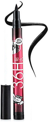 nn jet black nw eyeliner easy to use perfect pack of 1 3 g(BLACK)