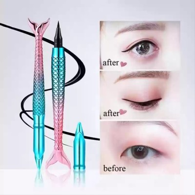 YAWI FISH SHAPE WATERPROOF AND LONGLASTING PEN EYELINER 5 ml(BALCK)