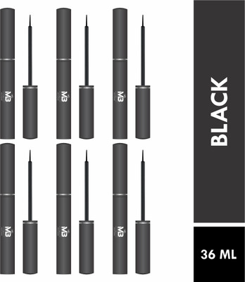 YHI Makeup Bar Waterproof Eyeliner Liquid long Lastic Quick-Dry 24 Hour Smudge-proof 24 ml(Black)