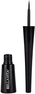 BELLAVITA Intense Drama Waterproof Eyeliner | Matte Finish | Smudge-Proof | 3.5 ml(Black)