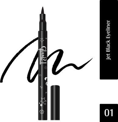 Glam21 Pen Sketch Eyeliner - Intense Matte Black Color Longlasting, Smudge& Waterproof 2 ml(Black)