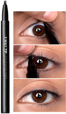 ADJD Eyebrow Eyeliner Eyebrow Multipurpose Sketch Pen 1.2 g(BLACK)