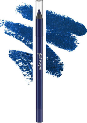 Emijun Metallic Non Transfer Long Stay Crayon Kajal(Royal-Blue,, 1.2 g)