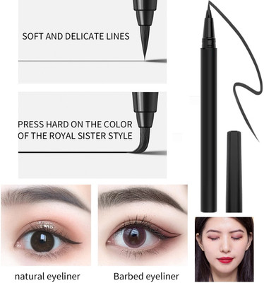 NADJA Best Waterproof Long lasting Sketch Eyeliner Jet Black 24 Hours Stay 2.5 g(BLACK)