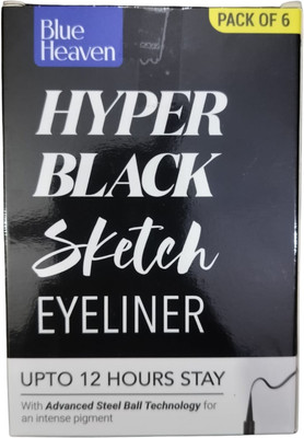 BLUE HEAVEN Eye Beauty Eyeliner 3.6 ml(hyper black)