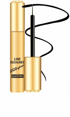 nn New line designer waterproof charcoal black eyeliner 8 ml(deep black)