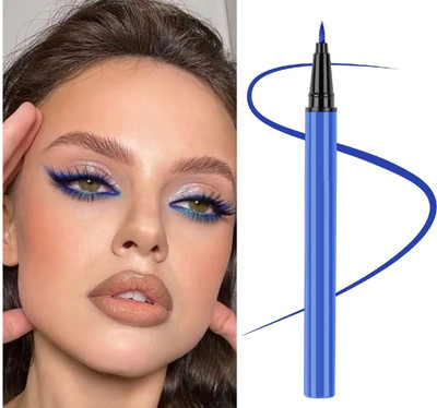 BLUEMERMAID HIGH QUALITY MATTE BLUE SKETCH EYELINER FOR EYE MAKEUP 2 ml(BLUE)