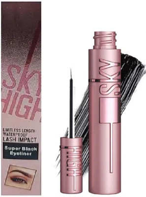 nuvya Waterproof Smudge Proof Matte Finish Eyeliner for Bold Long Lasting Eye Look 5 g(Black)