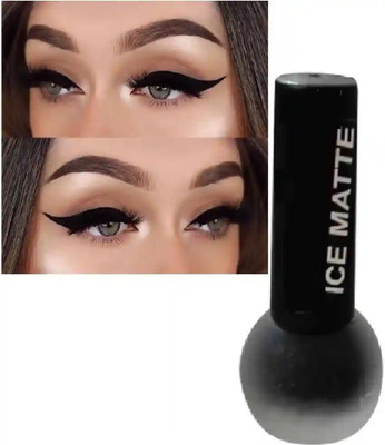 tanvi27 WATERPROOF MATTE FINISH EYE LINER BOLD 3.5 ml(black)