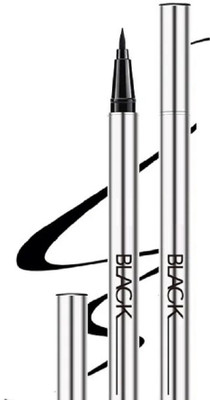 YAWI Liquid Eyeliner | Natural Black Finish | Long Lasting | Quick Drying Formula 2 g(Black)
