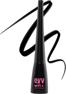 Yuency Liquid Matte Precision waterproof Smudge Proof Eyeliner 4.5 ml(black)