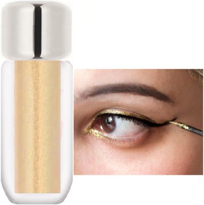 Latixmat himmer Metallic Eye Shadow Bling, Eyeliner Sparkle Eye Glitter Stick 3.5 g(Golden)