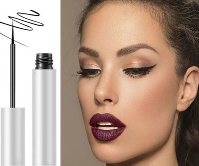 GFSU - GO FOR SOMETHING UNIQUE Water & Smudge Proof Long Lasting Liquid EyeLiner 6 ml(black)