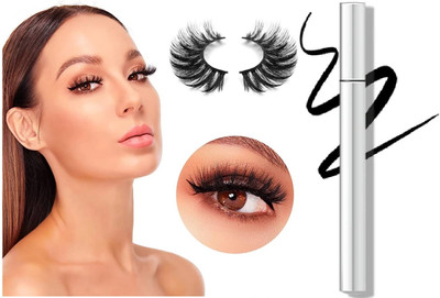 REIMICHI Premium Eyeliner with Eyelashes 1.2 g(JET BLACK)