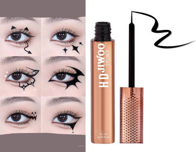 Jiwoo Easy & Precise Application Quick Drying Eye Liner 3 g(BLACK)