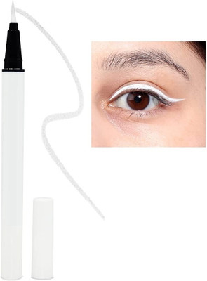 Arcanuy ATTRACTIVE BOLD EYE LOOK SKETCH WHITE PEN EYE LINER 3 g(white)