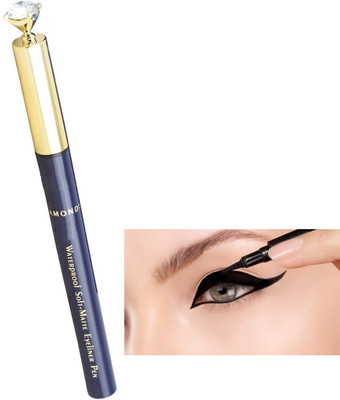 GABBU Eyeliner Pen Long Lasting Waterproof Liner with Fine Tip 1.2 g(BLACK)