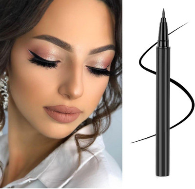 BLUEMERMAID SOFT AND SMOOTH TEXTURE BLACK LIQUID SKETCH EYELINER 2 g(BLACK)
