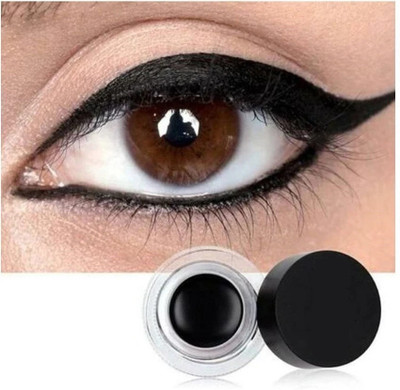 THTC Gel Eyeliner with Brush | Smudgeproof & Matte 5 ml(black)