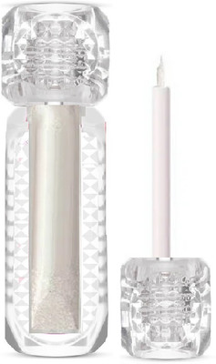 FLORERO Waterproof shimmer White Metallic Glitter Eyeliner 3.5 ml(white)
