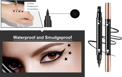 winry 2 in 1 Double-headed Star Stamp Eyeliner 20 g(BLACK)