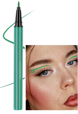 ADJD Sketch green Matte Finish Pen Smudge Proof Eyeliner 1.5 ml(green)