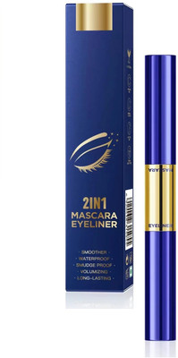 Neycare soft and smooth new pen eyeliner multi use eyeliner & mascara pack of 1 8 ml(BLACK)