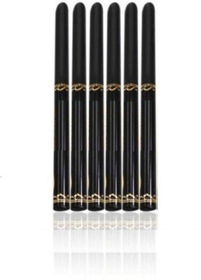 Elecsera Eyeliner Black Set of 6pcs 2.5 g(Black)