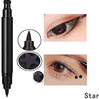 Wiffy Long Lasting Eyeliner With Star Pattern Tattoo 10 g(BLACK)