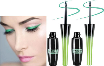 Arcanuy Best Waterproof Long Lasting Eye Liner GREEN COLOR 7.2 g(green)