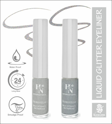 HIGHLIGHT NAILS EL1-CB (EL1-11 ) ( EL1-14)_HH 6 ml(PEARL WHITE::SILVER)