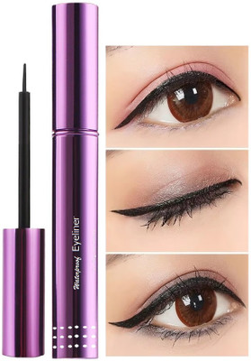 MYEONG Intense Black Finish Long Lasting Waterproof Eyeliner 6 ml(Jet Black)