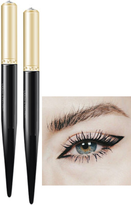 ADJD Combo Liquid Eyeliner Diamond Matte finish Smudge Proof 3 g(black)