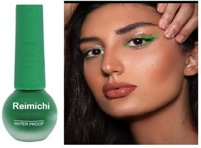 REIMICHI Green Matte Liquid Eyeliner | Smudge-proof | Quick Drying 3.5 ml(green)