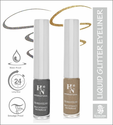HIGHLIGHT NAILS HN-EL1-CMB (EL1-10) (EL1-06) 6 ml(GREY::GLITTER BROWN)