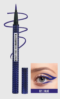 Yuency New Waterproof Tip Liquid Eyeliner,Waterproof 0.35 ml(Blue)