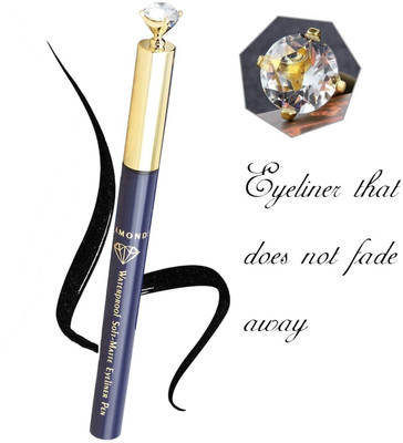 Emijun Waterproof Soft-matte Eyeliner Pen Long Lasting Bold Black Liner 1.2 g(JET BLACK)