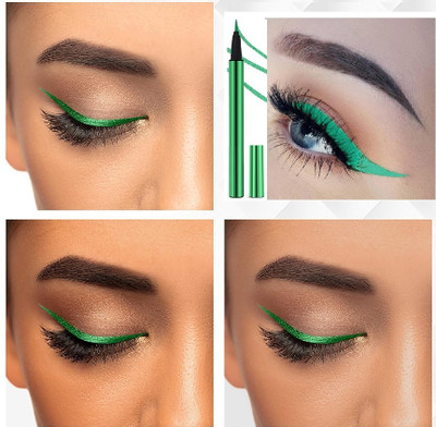 SILDUST LONG-LASTING GREEN EYELINER WATERPROOF 1.5 g(GREEN)